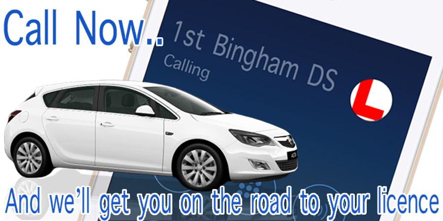 Driving lessons with 1st Bingham Driving School